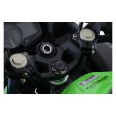 R&G Racing Top Yoke Cap for Kawasaki Ninja 400 '18-'22, Ninja 250 '18-'19, Z400 '19-'22, Z250 '19-'21 and Honda CRF300L '21
